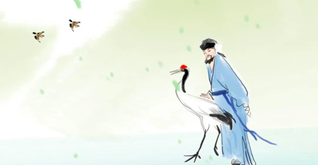 古文诗词常用的典故：鹤立鸡群与潘岳鬓白